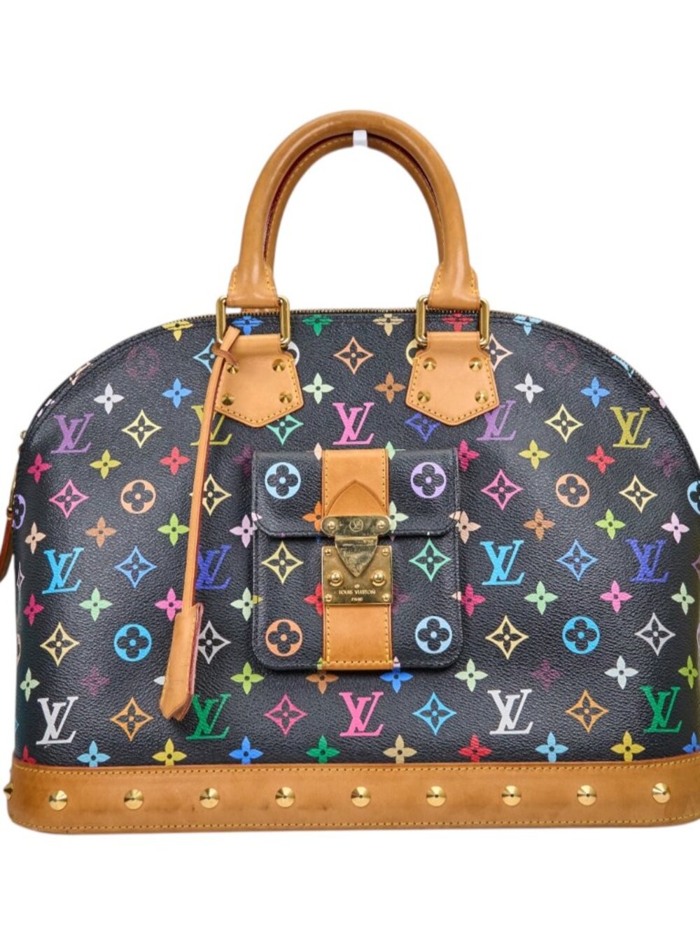 Louis Vuitton Alma GM Monogram Multicolor Black
